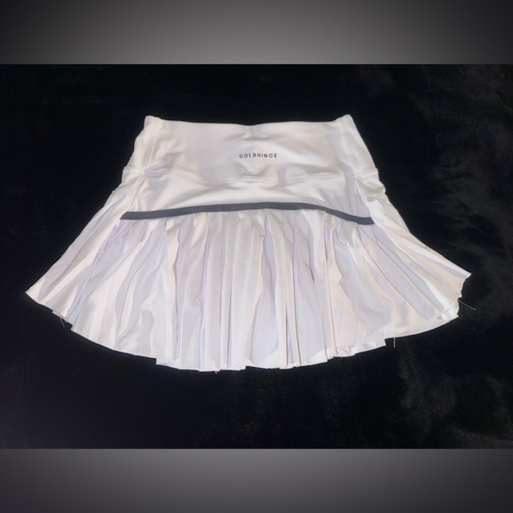 Goldhinge Pleaded Tennis Skort